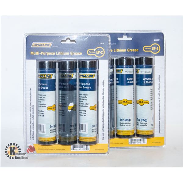 TWO X 3PACKS OF DYNALIINE MULTI PURPOSE