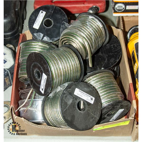 LOT OF ASSORTED GAUGE ADVANTAGE SERIES CABLE