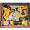 Image 1 : "PAWN SHOP" LOT OF 3 DEWALT POWERED TOOLS
