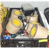 Image 1 : FLAT OF SHOP MATERIALS INCLUDES 3M TAPE AND MORE