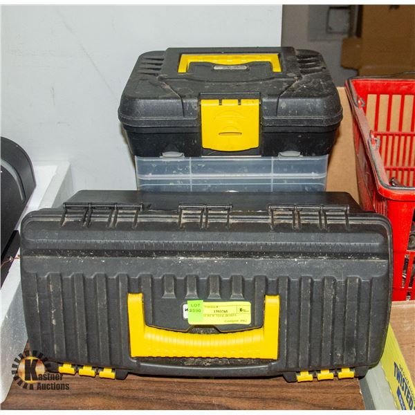 2 WORKCREW TOOL BOXES