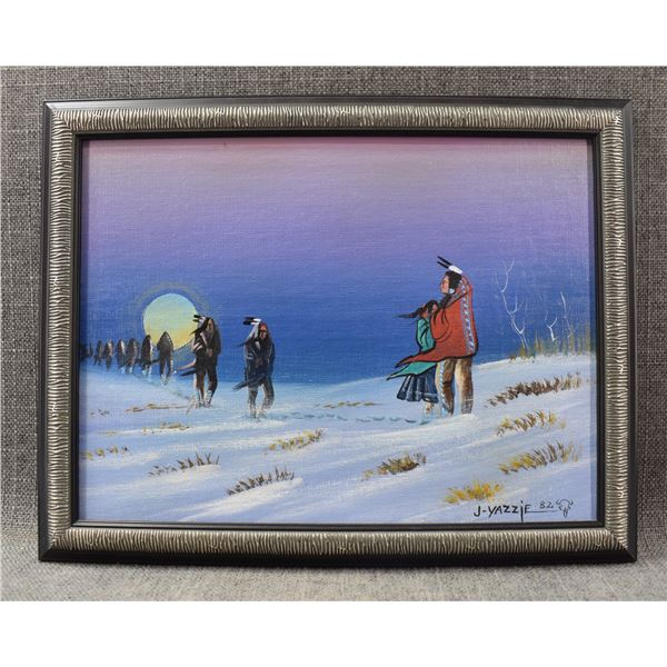 NAVAJO PAINTING (JIMMY YAZZIE)