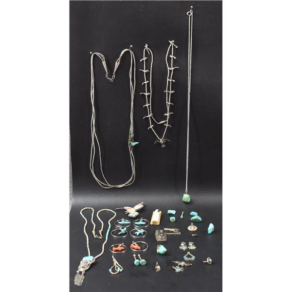 GROUP OF NAVAJO JEWELRY