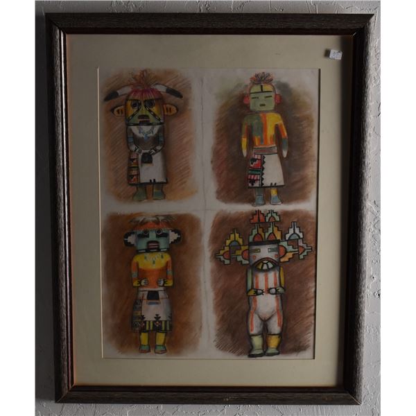 HOPI PAINTING (NEIL DAVID)