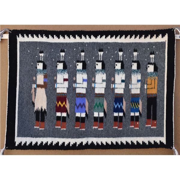 NAVAJO YEI TEXTILE