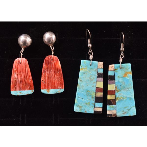 TWO PAIR SANTO DOMINGO EARRINGS