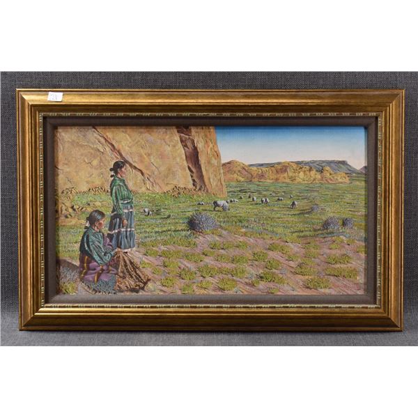NAVAJO PAINTING (TERRY SANDOVAL)