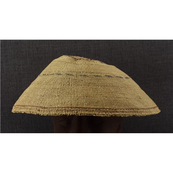 KLAMATH  BASKETRY HAT