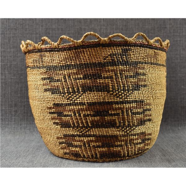 SKOKOMISH BASKET  (PHOEBE CHARLEY)
