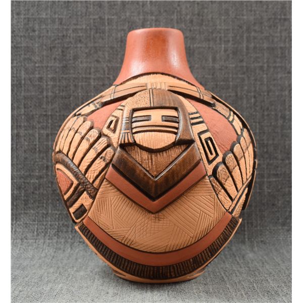 HOPI POTTERY VASE (TOM POLACCA)
