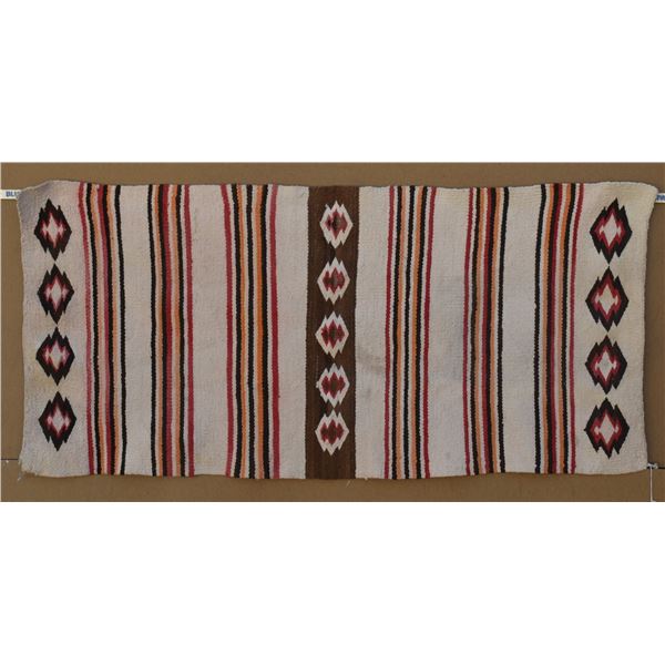 NAVAJO DOUBLE SADDLE BLANKET