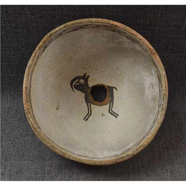 MIMBRES POTTERY PICTURE BOWL