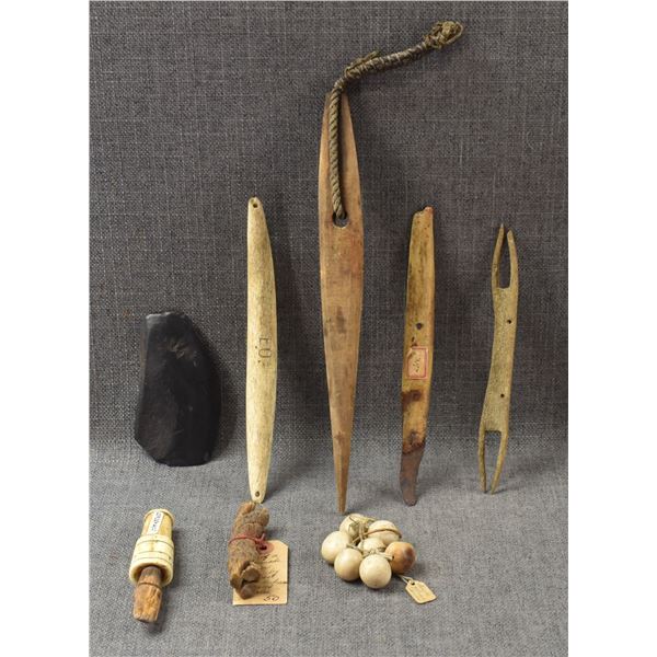 COLLECTION OF ESKIMO ARTIFACTS