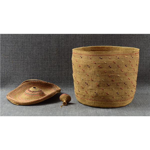 ATTU LIDDED BASKET