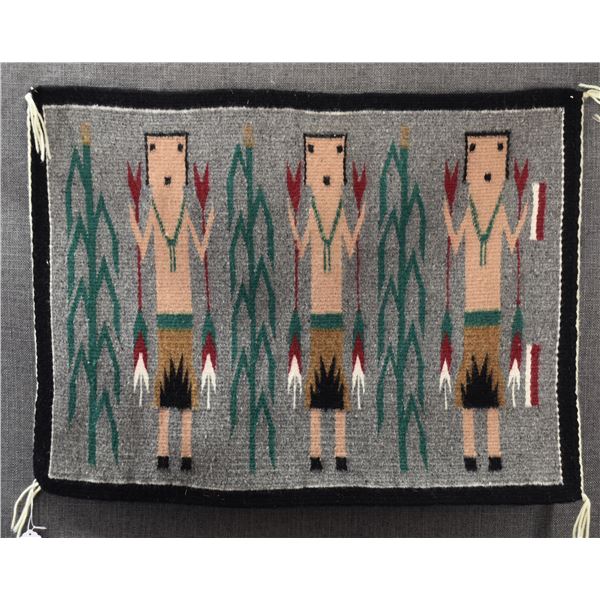 NAVAJO YEI TEXTILE