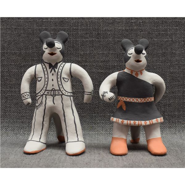 COCHITI POTTERY FIGURES (MARTHA ARQUERO)