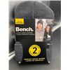 Image 1 : Bench Repreve 2-Pack Merino Wool Blend Beanies Unisex