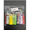 Image 1 : Lot of 10 Assorted Bic Lighters