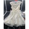 Image 3 : Jona Michelle Girl’s Dress with Lace and Tulle, Size 6