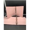 Image 3 : Set Of Two Pink 3-Ring Binders
