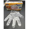 Image 1 : Vine Disposable Poly Gloves, Box of 500, Size L/G