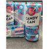 Image 2 : Candy Can Bubble Gum 12-Pack (330ml) Sparkling Beverages