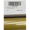 Image 2 : Sileelis Heat Transfer Vinyl 12×10 Ft Roll, Gold