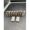 Image 1 : Set of 10 Djeep Branded Lighters with Decorative Designs
