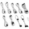 Image 1 : CableMod RT-Series Pro ModMesh Sleeved Cable Kit for ASUS and Seasonic (White)