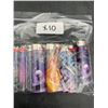 Image 1 : Lot of 10 Assorted BIC Disposable Lighters with Graphic Designs