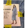 Image 3 : Room Service Plush Wrap Robe in Light Blue – S/P Ladies