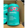 Image 2 : DavidsTea Frozen Raspberry Loose Leaf Tea Tins, 50g, Set of 6