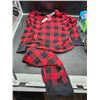 Image 1 : Jammin’ Jammies Red Plaid L/G Pajama Set