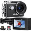 Image 1 : Dragon Touch 4K Action Camera 20MP Vision 3 Underwater Waterproof Camera 170  Wide Angle WiFi Sports