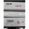Image 2 : Two Rolls of Heat Transfer Vinyl, Black and White 12″ x 5 Ft
