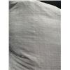 Image 2 : Urban Standard Dupioni Silver 20 in. Feather-Filled Throw Pillow