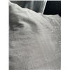 Image 2 : Urban Standard Dupioni Silver 20 in. Feather-Filled Throw Pillow