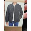 Image 3 : Levi Strauss & Co. Men’s Black Quilted Trucker Jacket – Medium