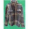 Image 1 : Realtree X-Large Sherpa-Lined Plaid Button-Up Shirt-Jacket