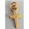 Image 1 : 10K Yellow Gold Baby Cross 0.06G Pendant, Suggested Retail Value $40