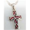 Image 1 : Silver Cross 22" Necklace, Suggested Retail Value $60