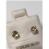 Image 2 : Silver Citrine(0.5ct) Earrings, Made in Canada, Suggested Retail Value $80