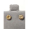 Image 1 : 14K Yellow Gold Citrine(0.6ct) Earrings, Made in Canada, Suggested Retail Value $200