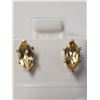 Image 1 : Silver Citrine Earrings, Made in Canada, Suggested Retail Value $100