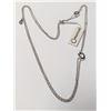Image 1 : Silver Personal Label Necklace, Suggested Retail Value $95