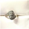 Image 1 : Silver Marcasite Ring (~Size 8)