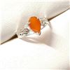 Image 3 : Silver Agate Ring (~Size 7) Suggested Retail Value $70