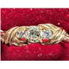 Image 3 : 10K Yellow Gold 1.47G Natural Diamond 0.15Ct Ring (~Size 5.75)(, Made in Canada, Appraised Retail $1