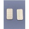 Image 2 : 1 Gram Fine Silver .999 Maple Leaf Bars (Set of 2)