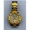Image 1 : Geneva Gold-Tone Men’s Wristwatch with Decorative Subdials